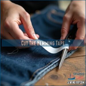 Cut The Hemming Tape