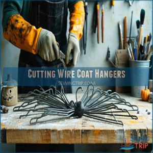 Cutting Wire Coat Hangers