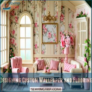 Designing Custom Wallpaper and Flooring