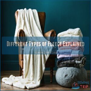 different types of fleece