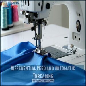 Differential Feed and Automatic Threading