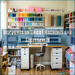 Discounts on Cricut Machines and Accessories