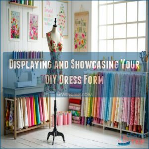 Displaying and Showcasing Your DIY Dress Form