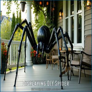 Displaying DIY Spider