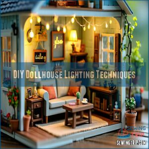 DIY Dollhouse Lighting Techniques