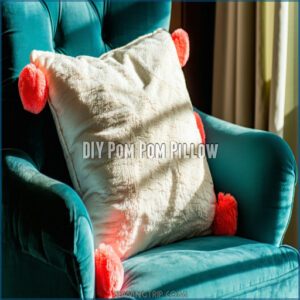 DIY Pom Pom Pillow