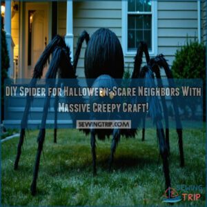 diy spider for halloween