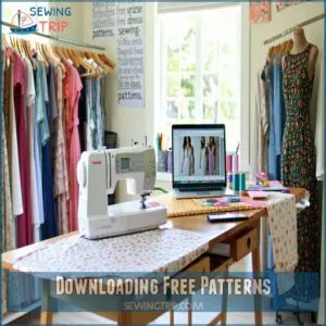 Downloading Free Patterns