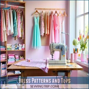 Dress Patterns and Tops