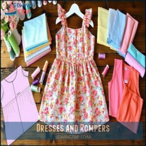 Dresses and Rompers