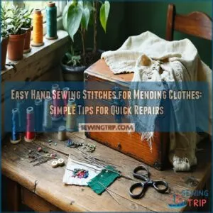 easy hand sewing stitches for mending clothes