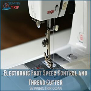 Electronic Foot Speed Control and Thread Cutter