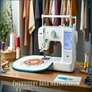 Embroidery Area Maximization Embroidery Area Maximization