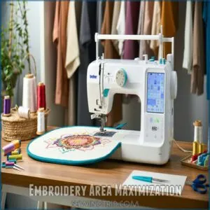 Embroidery Area Maximization