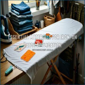 Essential Materials for Iron-on Patch Application Essential Materials for Iron-on Patch Application