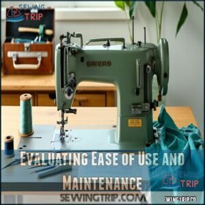 Evaluating Ease of Use and Maintenance