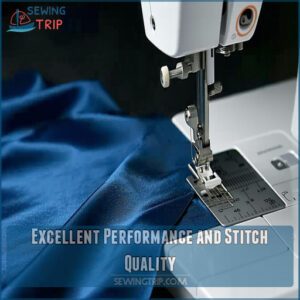 Excellent Performance and Stitch Quality