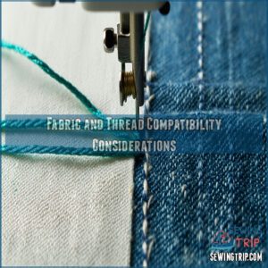 Fabric and Thread Compatibility Considerations