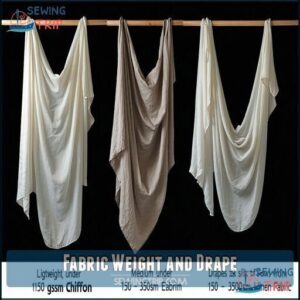 Fabric Weight and Drape