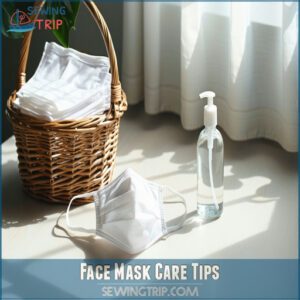 Face Mask Care Tips