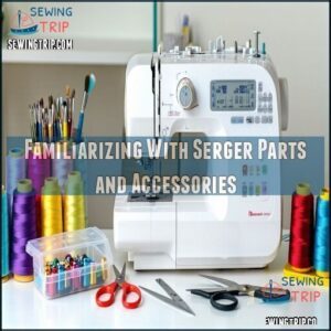 Familiarizing With Serger Parts and Accessories