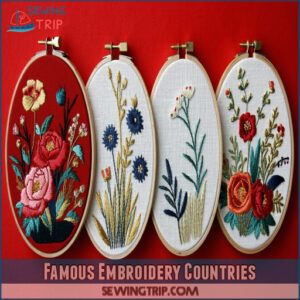 Famous Embroidery Countries