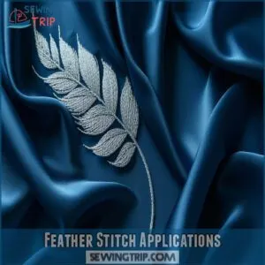 Feather Stitch Applications