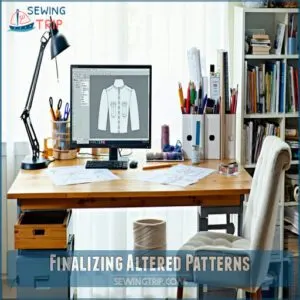 Finalizing Altered Patterns