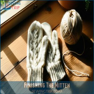 Finishing The Mitten