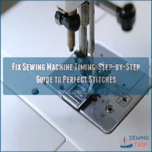 fix sewing machine timing