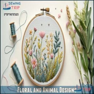 Floral and Animal Designs