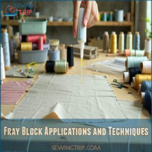 Fray Block Applications and Techniques