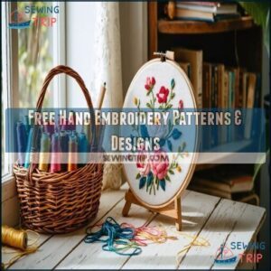 free hand embroidery patterns