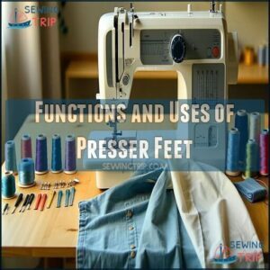 Functions and Uses of Presser Feet