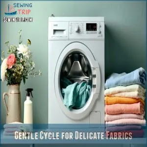 Gentle Cycle for Delicate Fabrics