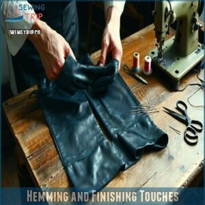 Hemming and Finishing Touches