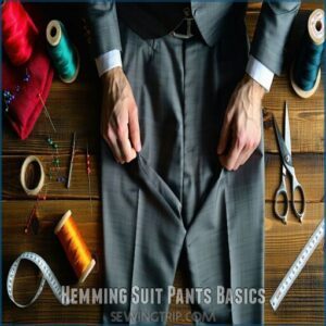 Hemming Suit Pants Basics