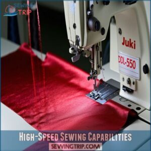 High-Speed Sewing Capabilities