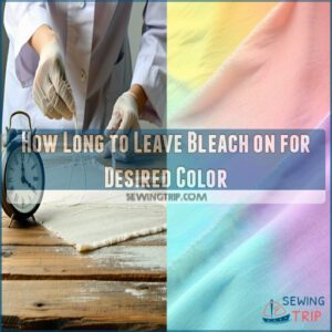 How Long to Leave Bleach on for Desired Color