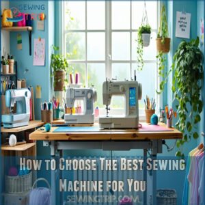 How to Choose The Best Sewing Machine for You