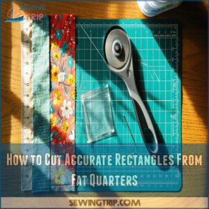 How to Cut Accurate Rectangles From Fat Quarters