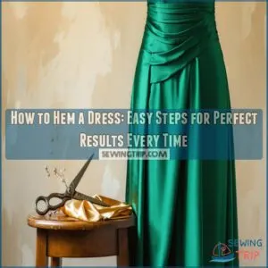 how to hem a dress