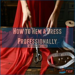 How to Hem a Dress Professionally