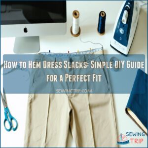 how to hem dress slacks