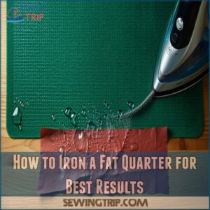 How to Iron a Fat Quarter for Best Results