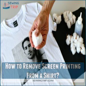 how to remove screen printing from a shirt how to remove screen printing from a shirt