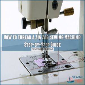 how to thread a zig zag sewing machine