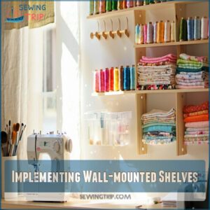 Implementing Wall-mounted Shelves