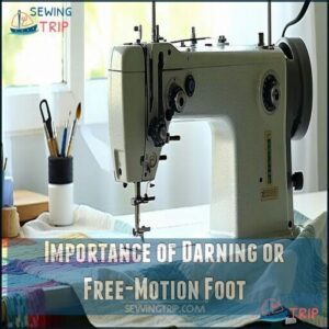 Importance of Darning or Free-Motion Foot