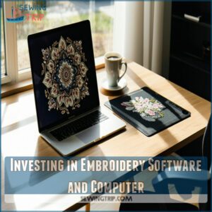 Investing in Embroidery Software and Computer